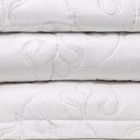 Ver imagem 3 de Cobre Leito Queen 3 Peças Percal Algodão 180 Fios Casablanca Casaborda