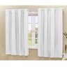 Cortinas para Quarto Feminino ou Masculino 2,00 x 1,60 Metros Modelo Blackout Corta 100% A Luz - 1