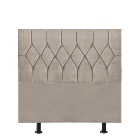 Cabeceira para Cama Box Solteiro 90 Cm Istambul:bege