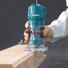 Tupia 6mm com Base Articulada 530w 30000 Rpm Pinça 6mm com Cj Guia Chaves e Pinça 3709 220v Makita - 2