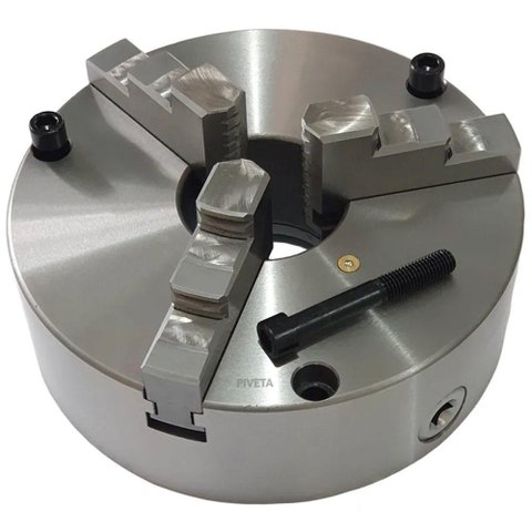 Placa P/ Torno Universal Med. 200mm - 3 Castanhas F. Frontal