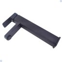 Ver imagem 3 de Torneira Banheiro Monocomando Quadrada Alta Preto Black