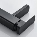 Ver imagem 6 de Torneira Banheiro Monocomando Quadrada Alta Preto Black