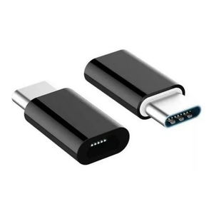 Adaptador Conversor Tipo C para Micro V8 Ft-ada14 Prata para Celular e Tablet