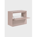 Ver mais imagens de Gabinete para Banheiro com Espelho 80cm MDF Rosa Dubai - On Móveis