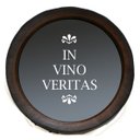 Ver imagem 1 de Quadro Decorativo Porta Rolhas Redondo Veritas - Grande