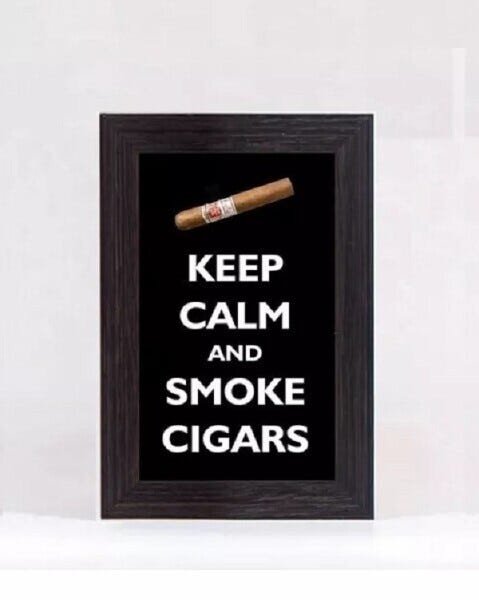 Quadro Porta Anílhas de Charutos Mini - Cigar Black - 1