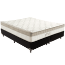 Ver imagem 1 de Cama Box e Colchão King Best Molas Ensacadas King 193x203x33 Anjos: Preto