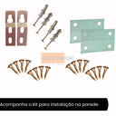 Ver imagem 6 de Conjunto Cabeceira De Cama Solteiro Suspensa Várias Cores:Suede Rosa