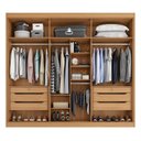 Ver imagem 4 de Guarda Roupa Casal Colossal 100% MDF 6 Portas de Bater 6 Gavetas