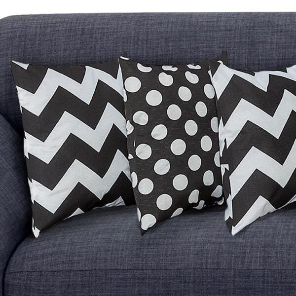 Kit Almofada Casa Borda Missoni 04 Peças Preto - 3