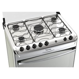 Fogão de Piso Atlas Fastcook 5 Bocas Inox Bivolt 1544002 - 2