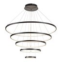 Ver imagem 2 de Lustre Pendente Sindora QD05314 Preto LED Bivolt