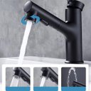 Ver imagem 4 de Torneira Extensivel Banheiro Banheira Monocomando Ducha Articulada Tres Jatos Mesa Bancada Agua Quen