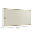 Ver imagem 4 de Painel para Rack Bend Mdf 217cm Louro/luna F821