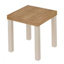 Ver imagem 3 de Mesa de Canto Zoom Carvalho/off White - Pnr Móveis