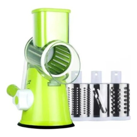 Cortador de Legumes 3x1 Ralador Fatiador Verde B-max Bm A20