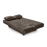 Sofá-Cama 3 Lugares Casal Premium Zen Suede 1.90M (L) - 1