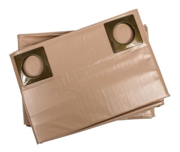 Cortina Blackout Avela 2,00 x 1,60 Metros para Sala ou Quarto Varao Simples - Corta 100% A Luz - 3