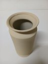 Ver imagem 3 de Vaso Winnie Decorativo Cachepô Enfeite 25x12x12cm Cerâmica Bege