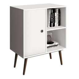 Mesa de Apoio Lateral Duna Branco - Edn Móveis - 1