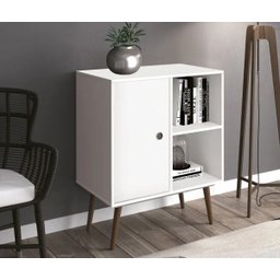 Mesa de Apoio Lateral Duna Branco - Edn Móveis - 2