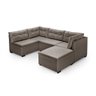 Sofá 4 Lugares Canto Tendenzza Suede 1.60x2.40M (L) - 5