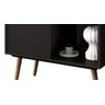 Mesa de Apoio Lateral Duna Preto - Edn Móveis - 4