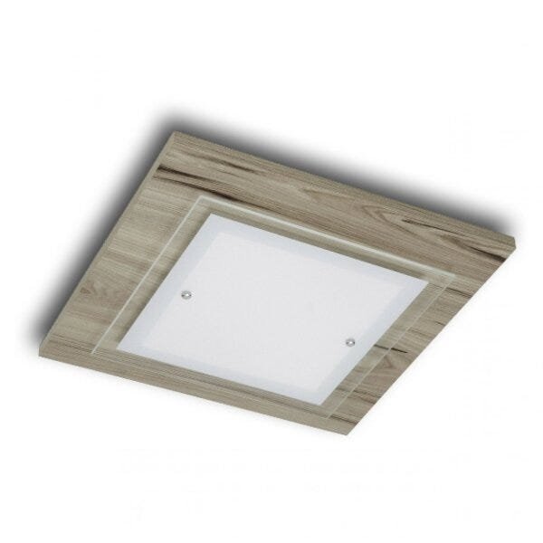 Plafon de Madeira Sobrepor 30cm Mona Lisa MadeLustre Menor preço em Plafon de Madeira Sobrepor 30cm Mona Lisa MadeLustre