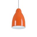 Ver imagem 3 de Pendente Bala Luminária Lustre Alumínio Laranja - T&T Iluminação