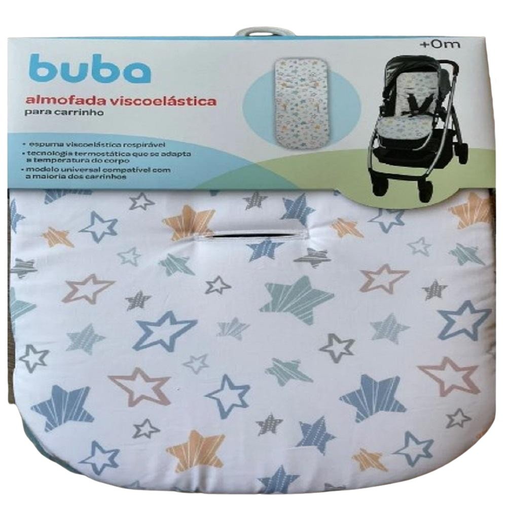 Protetor Almofada para Carrinho Estrelas - Buba - 1