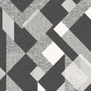 Ver imagem 1 de Papel De Parede Atemporal 3810 Vinilizado Geometrico Preto Cinza