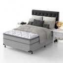Ver imagem 2 de Colchão Casal Espuma D40 Hiper Firme Probel 26cm Branco/cinza