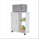Ver imagem 1 de Fruteira Armário Iana C/ 1 Portas e 2 Cestos Branco