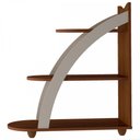 Ver imagem 6 de Mesa de Canto Andes Cedro/Off White - Artely Móveis