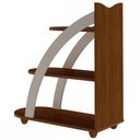 Ver imagem 3 de Mesa de Canto Andes Cedro/Off White - Artely Móveis