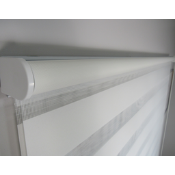 Persiana Rolo Double Vision 160 (larg) x 240cm (alt) - Branca - Decore&Cubra - 3