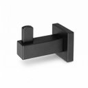 Ver imagem 1 de Cabide Gancho Suporte para Toalha Athena 26164 Meber - Preto