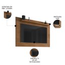 Ver imagem 5 de Painel para Tv Suspenso 50 Polegadas 135cm Saira C14 Cedro - Mpozenato
