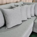 Ver imagem 4 de Sofá | Pierri Canto Tecido Linho | 210cm x 210cm - Deva 06