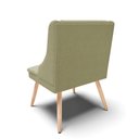 Ver mais imagens de Cadeira Sala de Jantar Pé Palito Natural Kit 6 Liz Bouclê Pistache D03 - D’Rossi