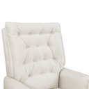 Ver imagem 5 de Poltrona de Amamentação com Balanço Eloisa Bebê Completo:tm 703 Linho Areia Escuro