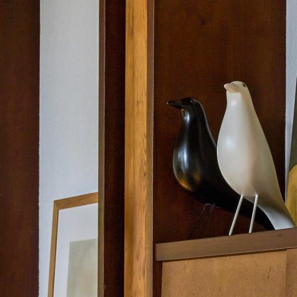 Pássaro Eames - House Bird - Preto - 2
