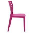 Ver imagem 4 de Cadeira Infantil Tramontina Sofia Rosa em Polipropileno e Fibra de Vidro