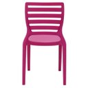 Ver imagem 6 de Cadeira Infantil Tramontina Sofia Rosa em Polipropileno e Fibra de Vidro