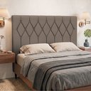Ver imagem 2 de Cabeceira Estofada para Cama Box Casal Bélgica de 1,40m