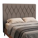 Ver imagem 1 de Cabeceira Estofada para Cama Box Casal Bélgica de 1,40m