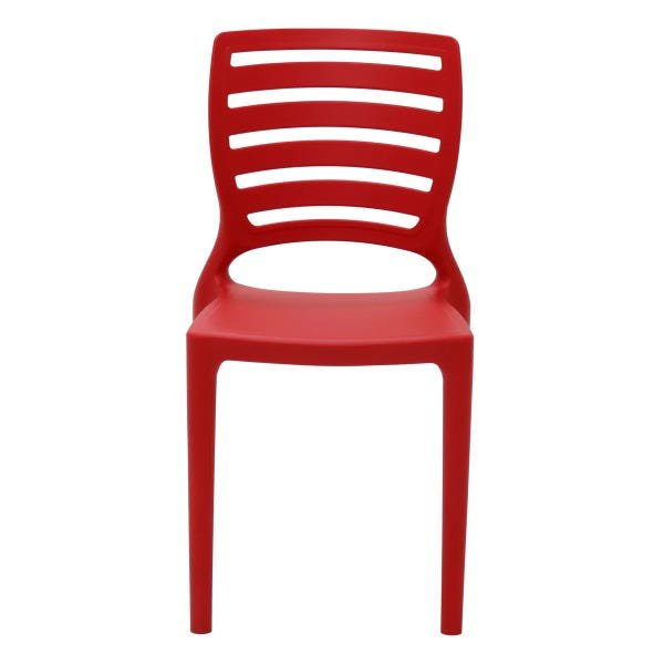 Cadeira Infantil Tramontina Sofia Vermelha em Polipropileno e Fibra de Vidro - 2