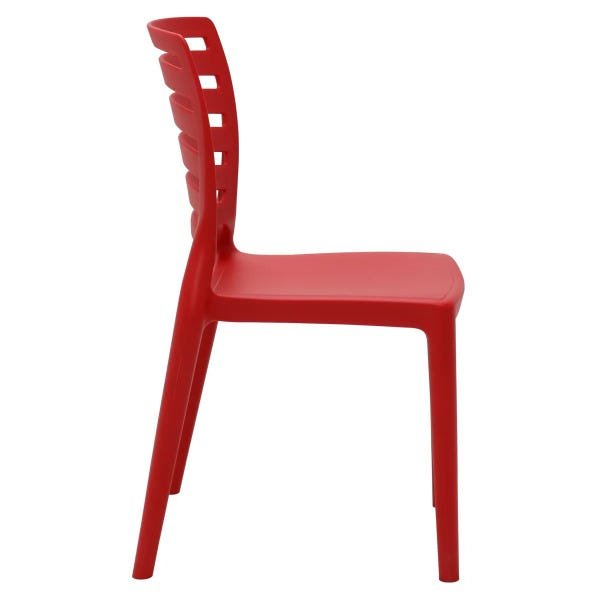 Cadeira Infantil Tramontina Sofia Vermelha em Polipropileno e Fibra de Vidro - 4