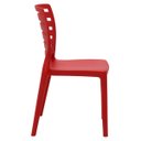 Ver imagem 4 de Cadeira Infantil Tramontina Sofia Vermelha em Polipropileno e Fibra de Vidro